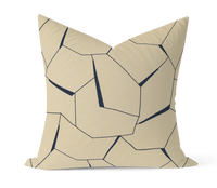 Diverging - Indigo Beige & Natural