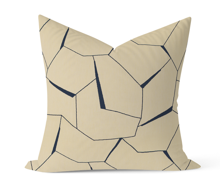 Diverging - Indigo Beige & Natural