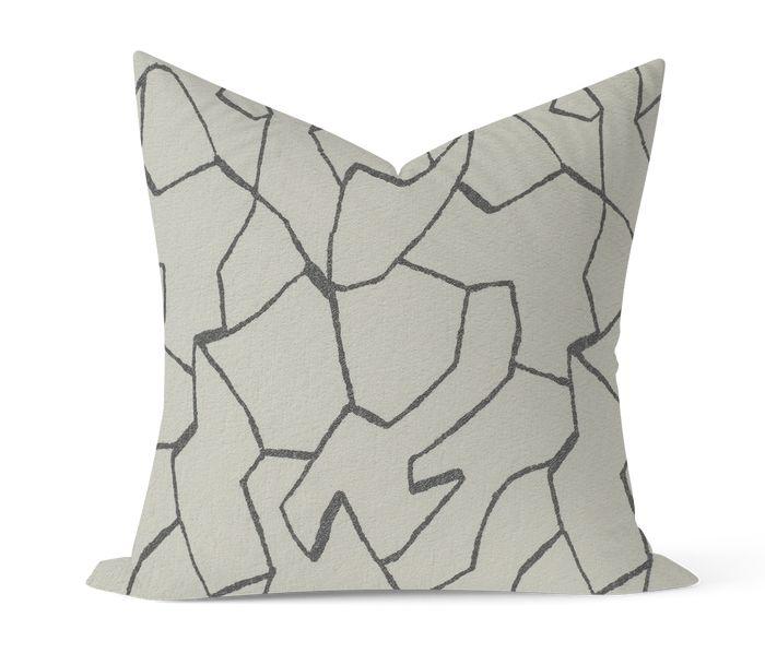 DONGHIA Bark Cloth - Pewter Grey