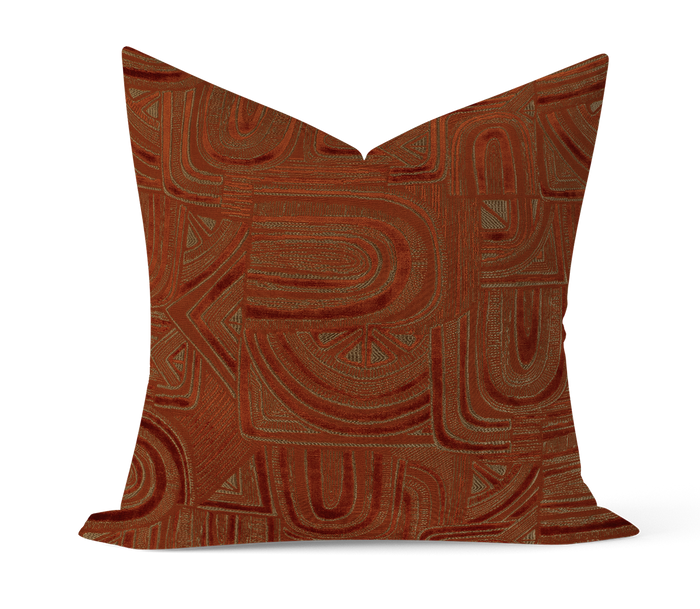 BRUNSCHWIG & FILS Timbre Velvet - Citrine Orange