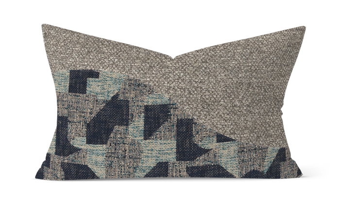 Elements Collection Left Wave: Peacock Blue