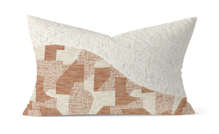 Elements Collection Left Wave: Rust Orange