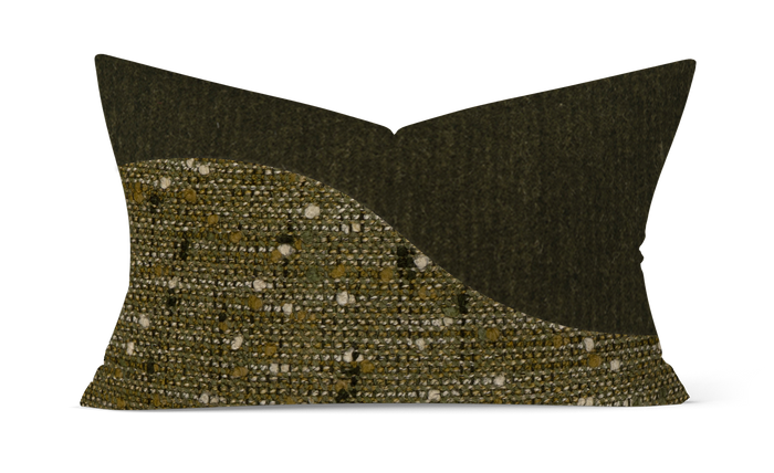 Elements Collection Left Wave: Artichoke Green