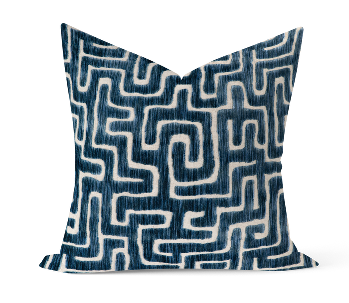 Maze 35721 - Indigo Blue