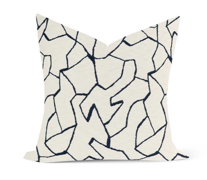 DONGHIA Barkcloth Weave - Indigo Blue