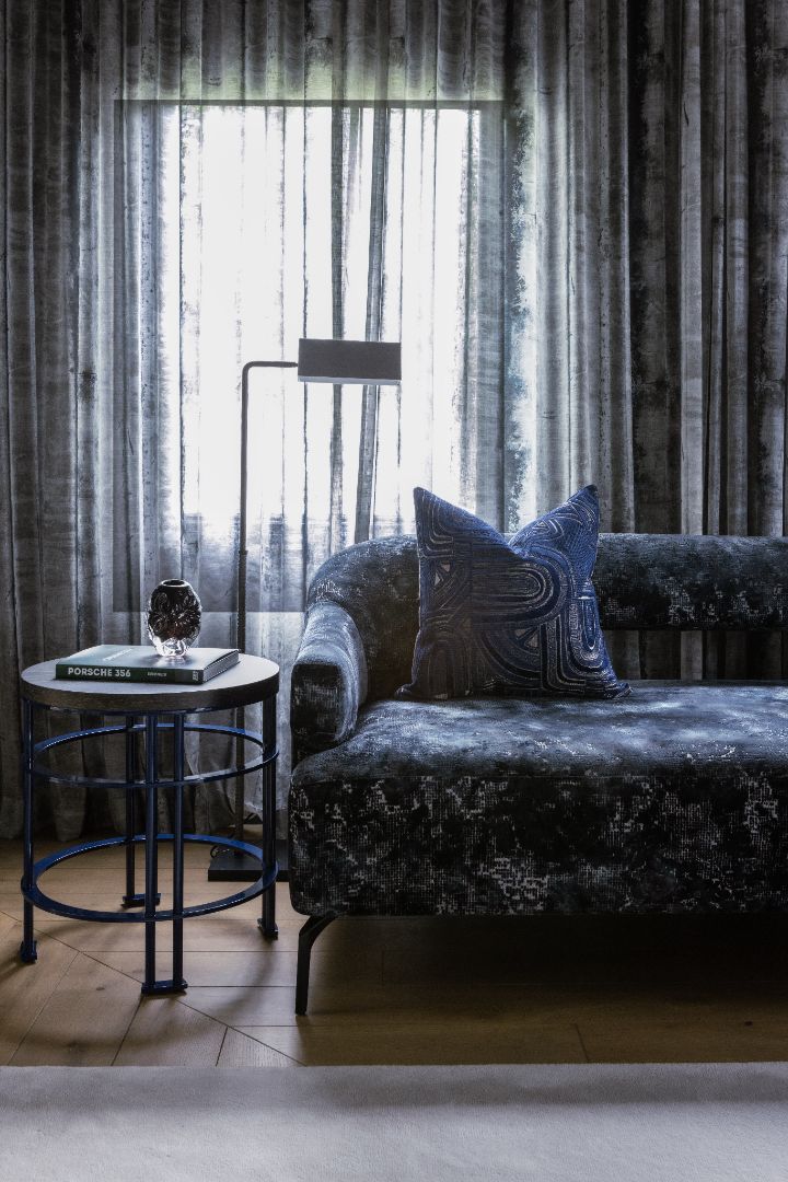 BRUNSCHWIG & FILS Timbre Velvet - Lapis Blue