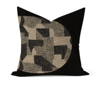 Elements Collection Left Moon: Charcoal Gray