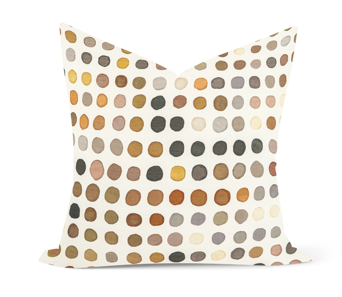 LEE JOFA MODERN Twister Print - Tobacco/Noir Multi