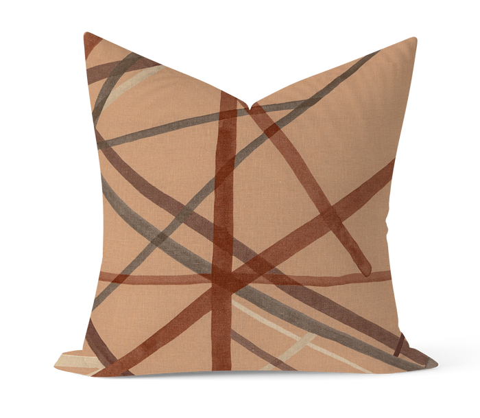 LE JOFA MODERN Simpatico Print - Faded Terracotta Pink