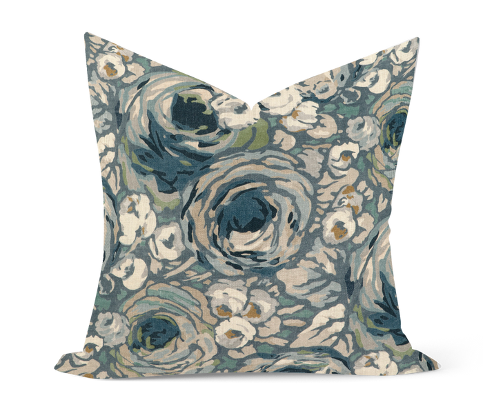 LEE JOFA MODERN Orchard Print - Blue/Denim Blue
