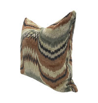 Upcycled Flamestitch Pillows- A Pair