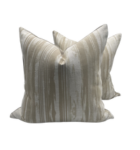 Upcycled Nina Campbell Les Reves Pampelonne Pillows- A Pair